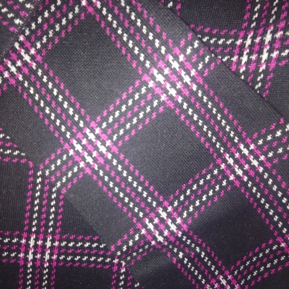 NWOT Jones New York Signature Black & Purple Plain Sweater Jacket – Size XL - Picture 9 of 9